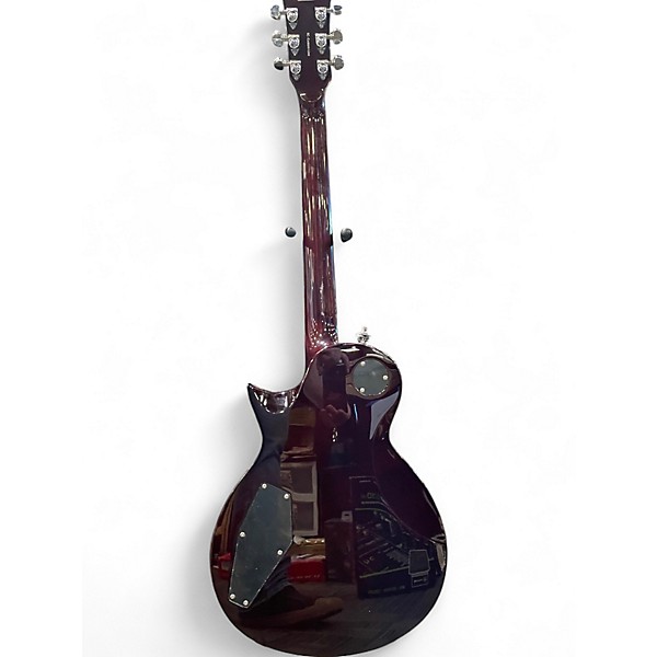 Used Harley Benton SC-Custom III flamed amber burst Solid Body Electric Guitar