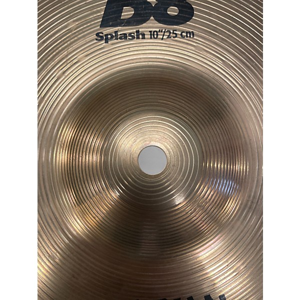 Used SABIAN 10in B8 Splash Cymbal