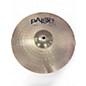Used Paiste 16in 101 BRASS CRASH Cymbal thumbnail