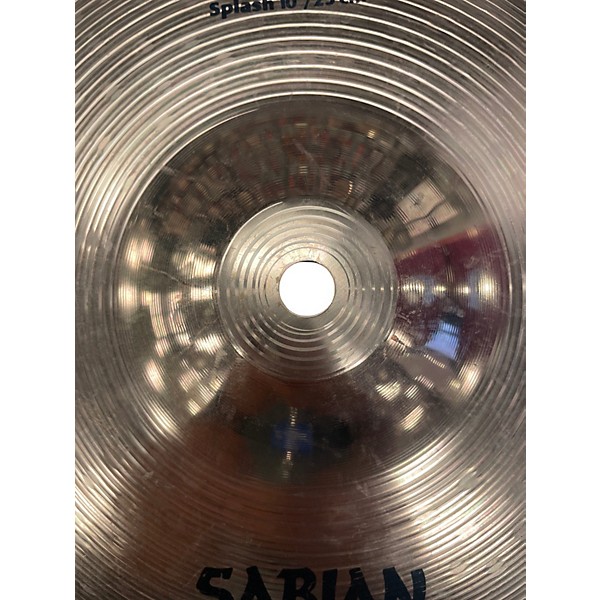 Used SABIAN 10in B8X Splash Cymbal