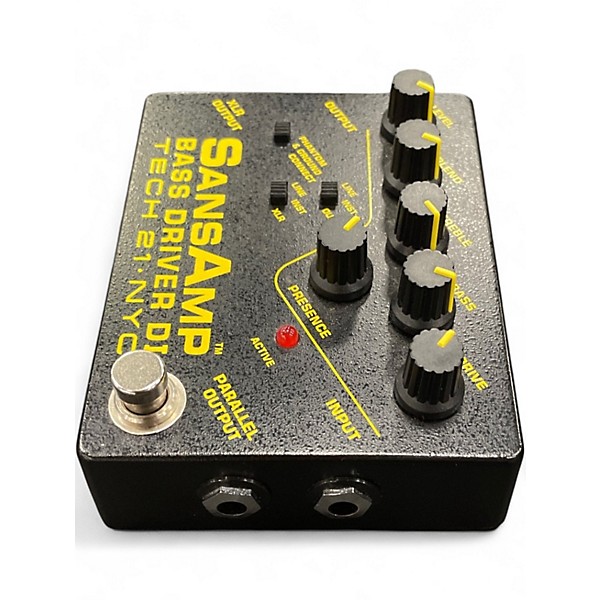 Used Tech 21 Sansamp BASS DRIVER DI Direct Box