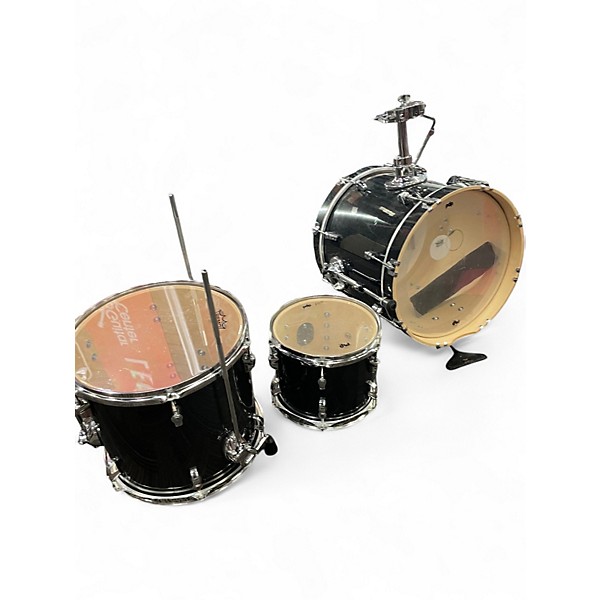 Used PDP by DW 3 Piece New Yorker Black Sparkle Drum Kit