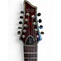 Used Schecter Guitar Research Hellraiser C-9 Left Black Cherry Electric Guitar