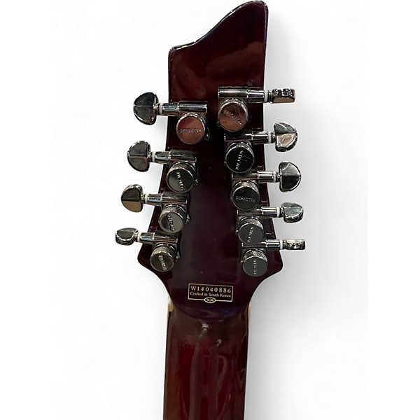 Used Schecter Guitar Research Hellraiser C-9 Left Black Cherry Electric Guitar