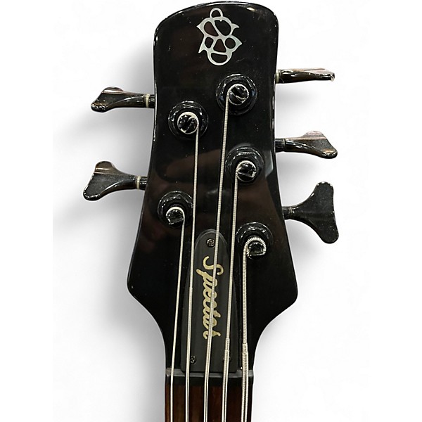 Used Spector Rebop Euro 5 Black Electric Bass Guitar