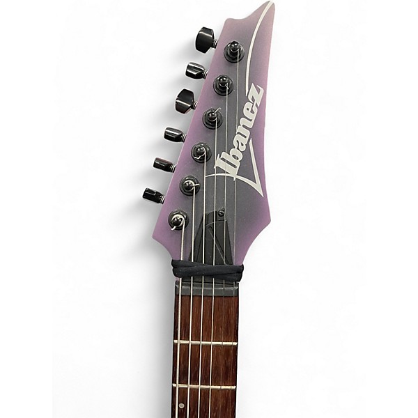 Used Ibanez RGA42EX TRANSPARENT PURPLE Solid Body Electric Guitar