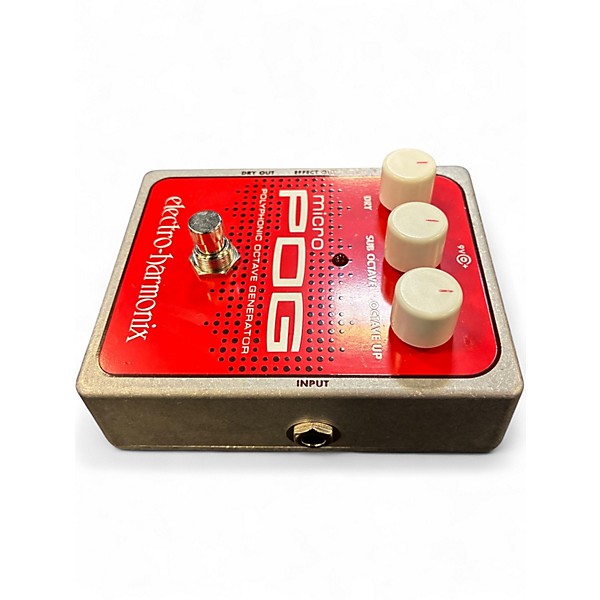 Used Electro-Harmonix Micro Pog Polyphonic Octave Generator Effect Pedal