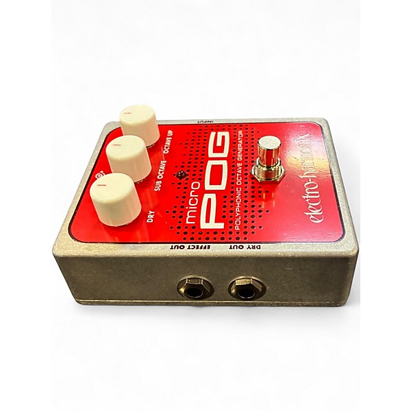 Used Electro-Harmonix Micro Pog Polyphonic Octave Generator Effect Pedal