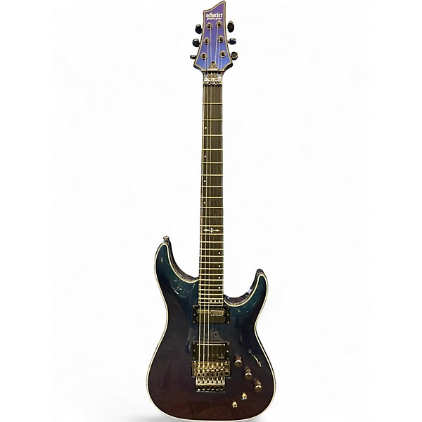 Used Schecter Guitar Research Hellraiser C1 Hybrid FR-S ULTRAVIOLET Solid Body Electric Guitar