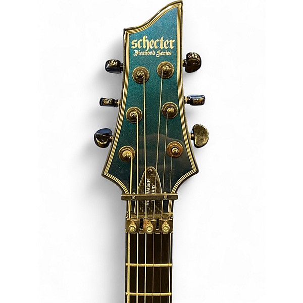 Used Schecter Guitar Research Hellraiser C1 Hybrid FR-S ULTRAVIOLET Solid Body Electric Guitar