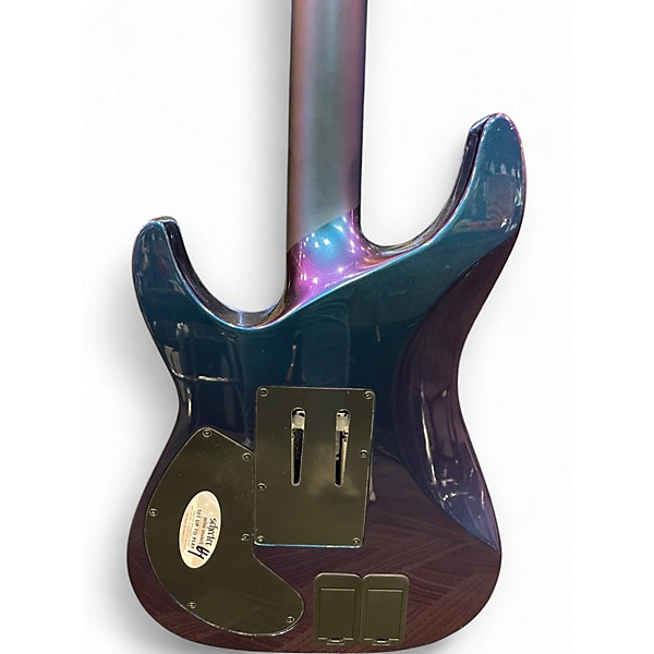 Used Schecter Guitar Research Hellraiser C1 Hybrid FR-S ULTRAVIOLET Solid Body Electric Guitar