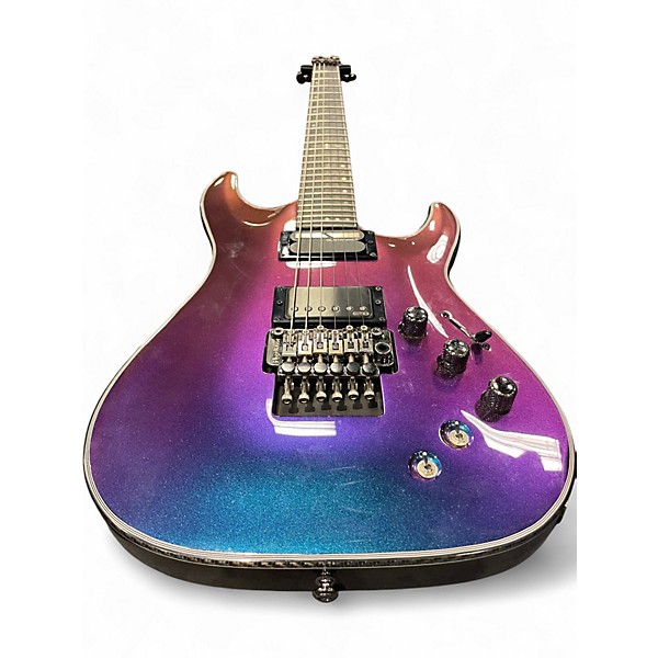 Used Schecter Guitar Research Hellraiser C1 Hybrid FR-S ULTRAVIOLET Solid Body Electric Guitar