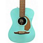 Used Fender MALIBU PLAYER Daphne Blue Acoustic Electric Guitar