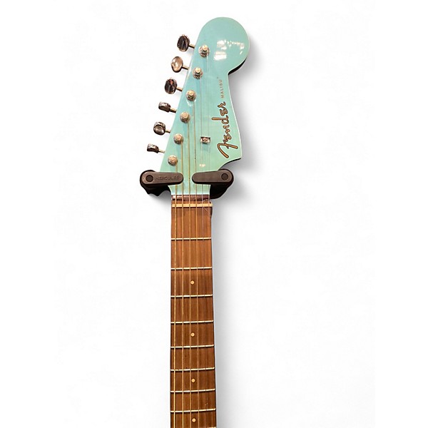 Used Fender MALIBU PLAYER Daphne Blue Acoustic Electric Guitar