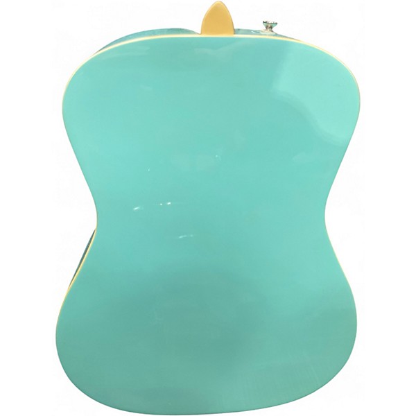 Used Fender MALIBU PLAYER Daphne Blue Acoustic Electric Guitar