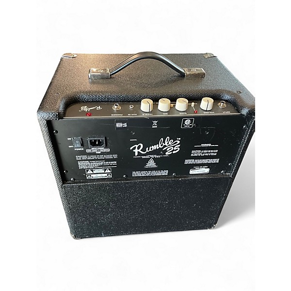 Used Fender Rumble 25 25W 1x8 Bass Combo Amp
