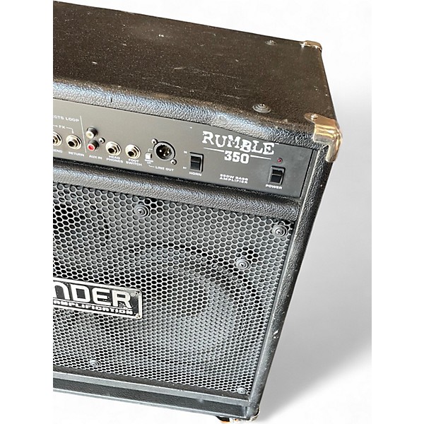 Used Fender Rumble 350 350W 2x10 Bass Combo Amp