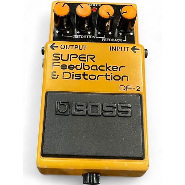 Used BOSS DF2 Super Feedbacker and Distortion Effect Pedal