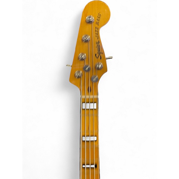 Used Squier Classic Vibe 70s Jazz Bass 5 BLACK Electric Bass Guitar