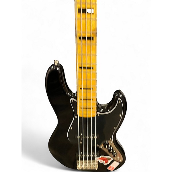 Used Squier Classic Vibe 70s Jazz Bass 5 BLACK Electric Bass Guitar