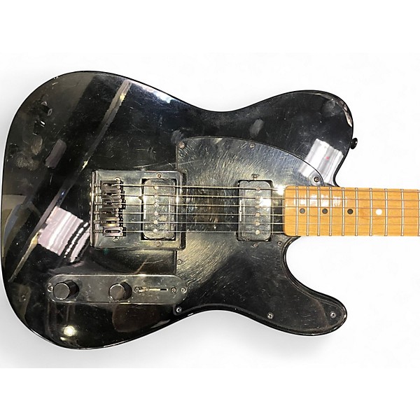 Used Fender Standard Telecaster Black Solid Body Electric Guitar