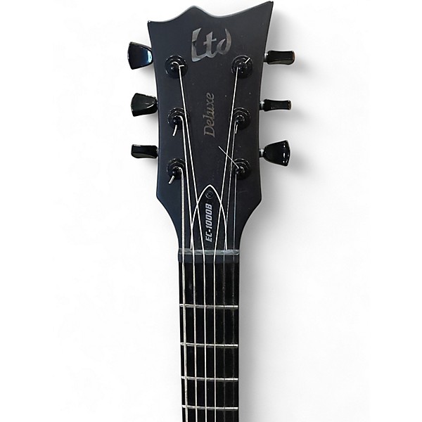 Used ESP LTD EC1000 B SATIN BLACK Solid Body Electric Guitar