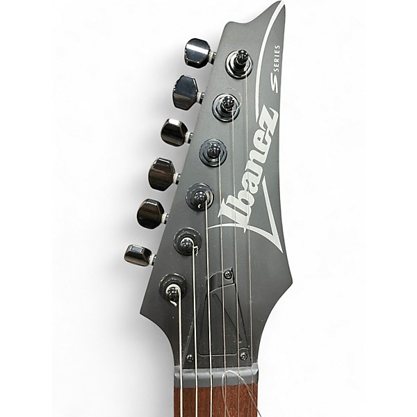 Used Ibanez S621QM Blue Solid Body Electric Guitar