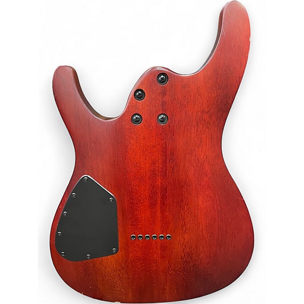 Used Ibanez S621QM Blue Solid Body Electric Guitar