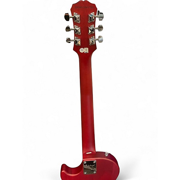 Used Epiphone LES PAUL SATIN SPECIAL  Cherry Solid Body Electric Guitar