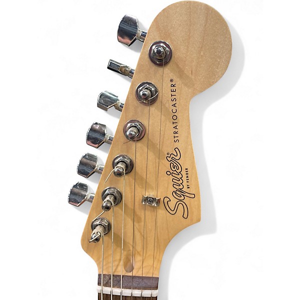 Used Squier Affinity Stratocaster 2 Color Sunburst Solid Body Electric Guitar