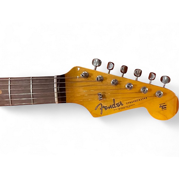 Used Fender AMERICAN VINTAGE II STRATOCASTER 1961 Fiesta Red Solid Body Electric Guitar