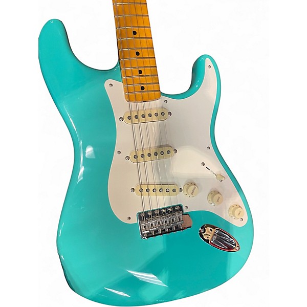 Used Fender AMERICAN VINTAGE II 1957 SEAFOAM GREEN Solid Body Electric Guitar