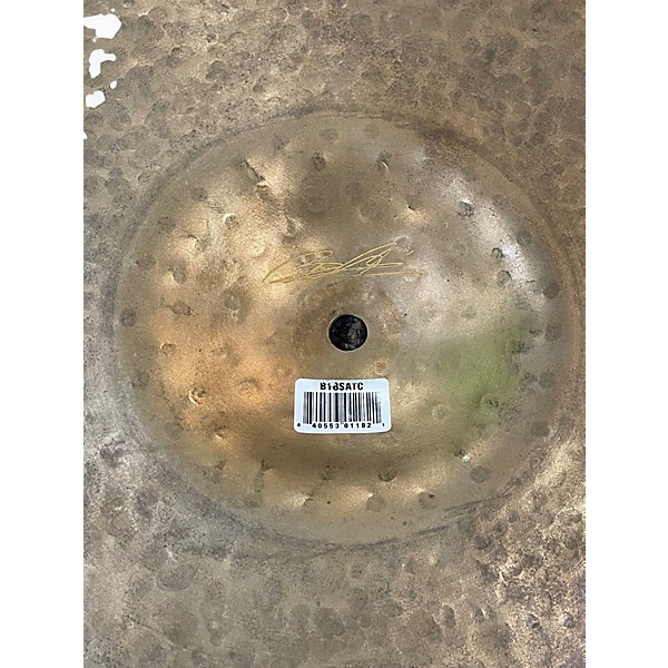 Used MEINL 18in Byzance Vintage Series Benny Greb Sand Thin Crash Cymbal