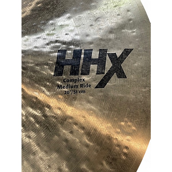 Used SABIAN 20in HHX Complex Medium Ride Cymbal