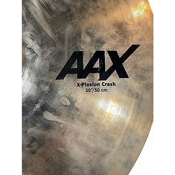 Used SABIAN 20in AAX Xplosion Crash Cymbal
