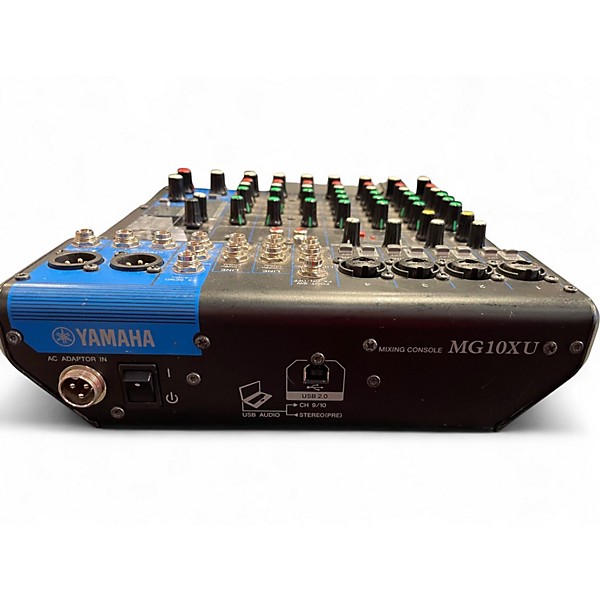 Used Yamaha MG10XU 10 Channel Mixer with Effects Unpowered Mixer