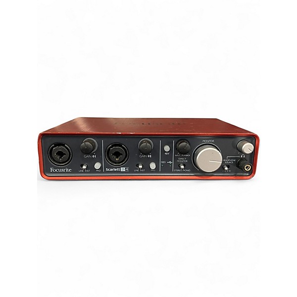 Used Focusrite Scarlett 2i4 Audio Interface