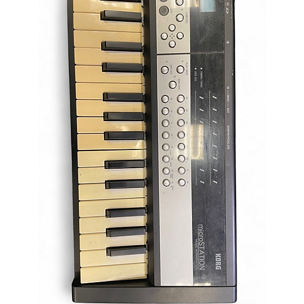 Used KORG Microstation Synthesizer