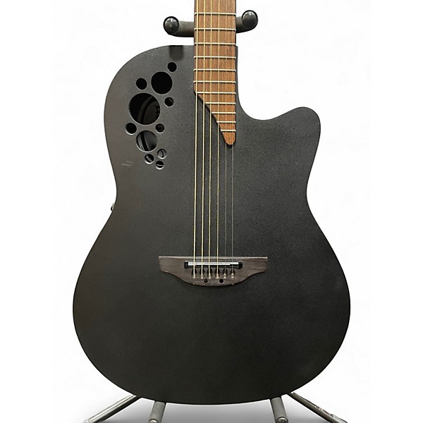Used Ovation 1778TX-5 Elite Black Acoustic Electric Guitar