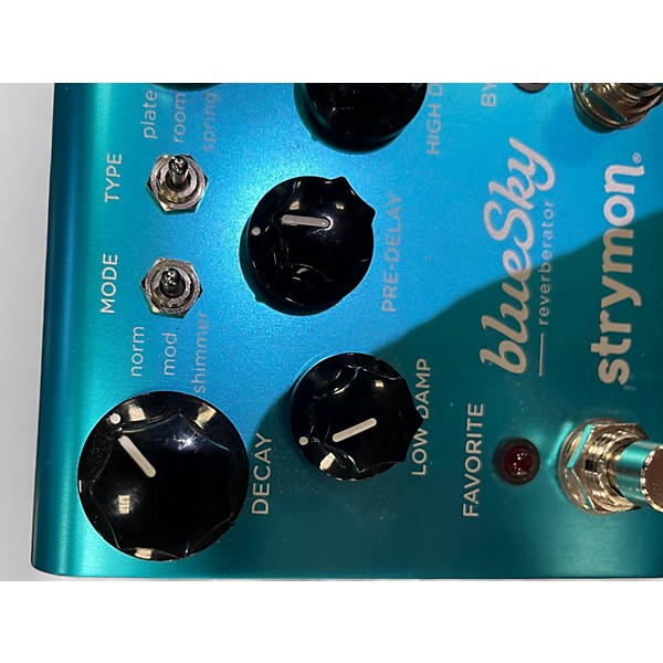 Used Strymon Bluesky Reverb Effect Pedal