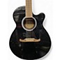 Used Fender FA135CE Concert Black Acoustic Electric Guitar