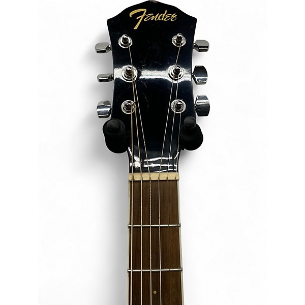 Used Fender FA135CE Concert Black Acoustic Electric Guitar
