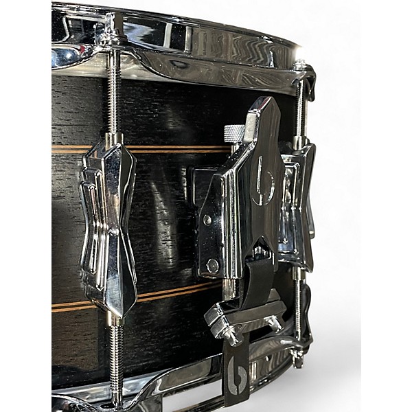 Used British Drum Co. 14X6.5 Merlin Satin Stain Drum