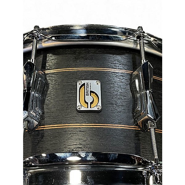Used British Drum Co. 14X6.5 Merlin Satin Stain Drum