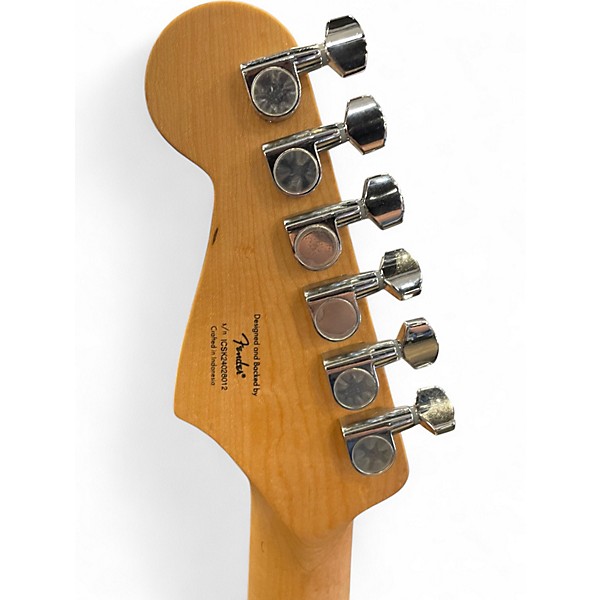 Used Squier Sonic Stratocaster Arctic White Solid Body Electric Guitar