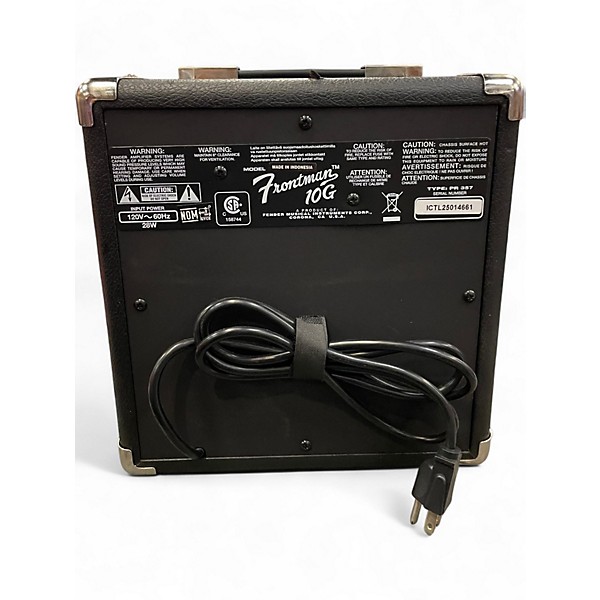 Used Squier FRONTMAN 10G Battery Powered Amp