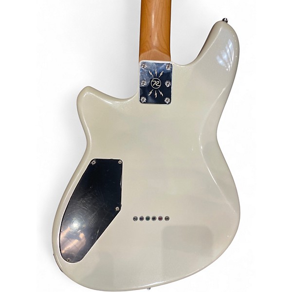 Used Reverend Billy Corgan Signature Drop Z White Solid Body Electric Guitar
