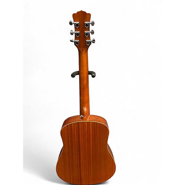 Used Luna Safari Tattoo 3/4 Size Mahogany Acoustic Guitar