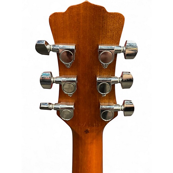 Used Luna Safari Tattoo 3/4 Size Mahogany Acoustic Guitar