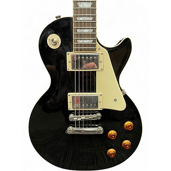 Used Epiphone Les Paul Standard Black Solid Body Electric Guitar